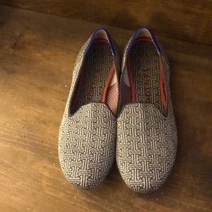 Rothy’s Charcoal Grid, Loafer, Size 8.5
